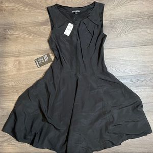 Express Keyhole Black Dress - size 0
